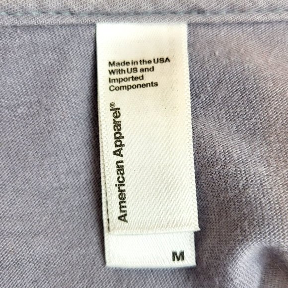 American Apparel Gray I Heart Van Short Sleeve Tee Shirt, Size Medium, EUC - Picture 4 of 6